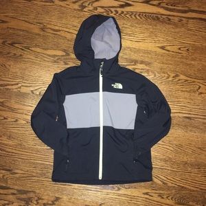 North Face fleece line water resistant jacket coat